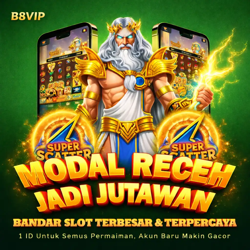 B8VIP || Link Unduh APK Terbaru V9.7 (Play) Aplikasi Slot Deposit Pulsa 5K Tanpa Potongan & Ekstra Bonus 20K